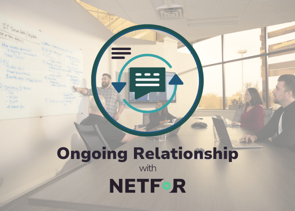 Ongoing relationship with managed IT Services