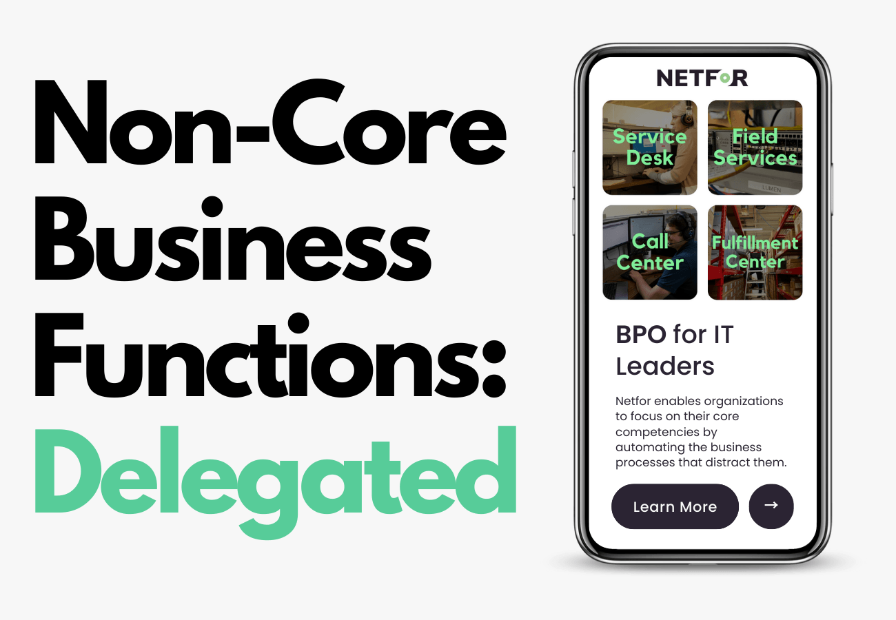 Do what you do best, outsource the rest (7) BPO services delegated