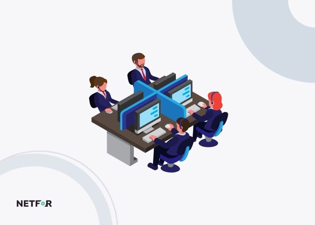 BPO Contact Center workers
