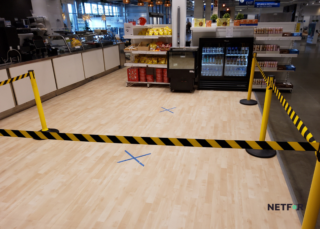 Kiosk Installation Before
